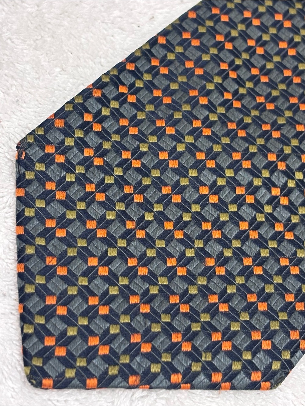 Brand New Executive Collection Tie By Tom James - 3 3/4 inches wide